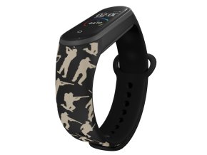 Náhradní náramek Mi band 3/4/5/6/7 Lovec (Barva Vícebarevná, Pro Přístroj Xiaomi Mi Band 7)