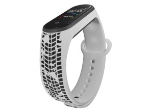 Náhradní náramek Mi band 3/4/5/6/7 Stopy pneumatiky (Barva Vícebarevná, Pro Přístroj Xiaomi Mi Band 7)