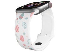 Apple watch řemínek Velikonoční vajíčka (Rozměr 42/44/45/46/49mm)