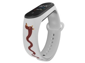 Náhradní náramek Mi band 3/4/5/6/7 Jezevčík (Barva Vícebarevná, Pro Přístroj Xiaomi Mi Band 7)