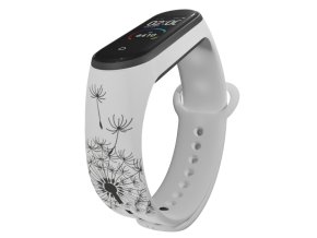 Náhradní náramek Mi band 3/4/5/6/7 Pampeliška 2 (Barva Vícebarevná, Pro Přístroj Xiaomi Mi Band 7)