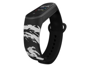 Náhradní náramek Mi band 3/4/5/6/7 Surfing ve vesmíru (Barva Vícebarevná, Pro Přístroj Xiaomi Mi Band 7)