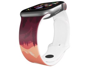 Apple watch řemínek Východ slunce na horách (Rozměr 42/44/45/46/49mm)