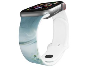 Apple watch řemínek Modro-šedý mramor (Rozměr 42/44/45/46/49mm)