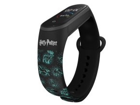 Náhradní náramek Mi band 3/4/5/6/7 Harry Potter - Expecto patronum (Barva Vícebarevná, Pro Přístroj Xiaomi Mi Band 7)