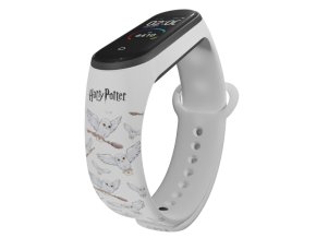 Náhradní náramek Mi band 3/4/5/6/7 Harry Potter - Hedvika (Barva Vícebarevná, Pro Přístroj Xiaomi Mi Band 7)