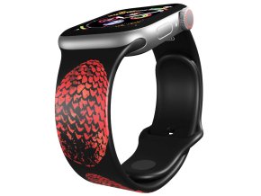 Apple watch řemínek GOT 1 - Dračí vejce (Rozměr 42/44/45/46/49mm)