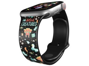 Apple watch řemínek Harry Potter - Kouzelná stvoření (Rozměr 42/44/45/46/49mm)