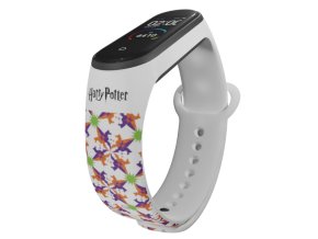 Náhradní náramek Mi band 3/4/5/6/7 Harry Potter - KOUZELNICKÉ KEJKLE 2 (Barva Vícebarevná, Pro Přístroj Xiaomi Mi Band 7)