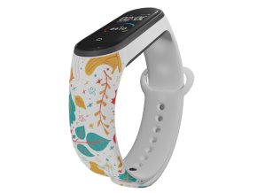 Náhradní náramek Mi band 3/4/5/6/7 Barevný podzim (Barva Vícebarevná, Pro Přístroj Xiaomi Mi Band 7)