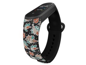 Náhradní náramek Mi band 3/4/5/6/7 Samolepky Halloween (Barva Vícebarevná, Pro Přístroj Xiaomi Mi Band 7)
