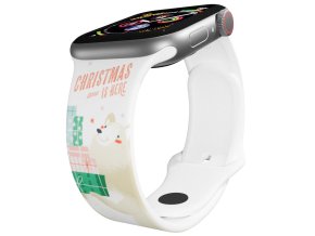 Apple watch řemínek Vánoce jsou tady (Rozměr 42/44/45/46/49mm)