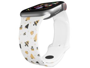 Apple watch řemínek Vánoční stromky s dárky (Rozměr 42/44/45/46/49mm)