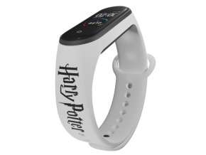 Náhradní náramek Mi band 3/4/5/6/7 Harry Potter (Barevná varianta Bílá, Pro Přístroj Xiaomi Mi Band 7)