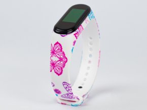 8431 barevni barevni motyli nahradni naramek mi band 3 4