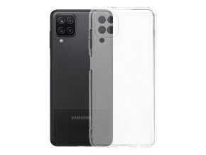 Samsung A12 - Průhledný kryt (Typ krytu Zesílená ochrana rohů a hran)