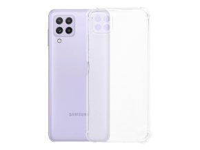 Samsung A22 5G- Průhledný kryt (Typ krytu Zesílená ochrana rohů a hran)