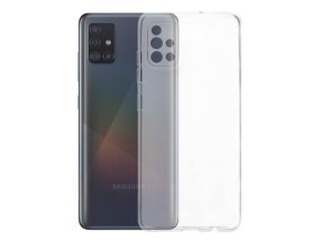 Samsung A51 - Průhledný kryt (Typ krytu Zesílená ochrana rohů a hran)