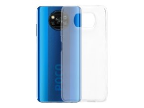 Xiaomi Poco X3 - Průhledný kryt (Typ krytu Zesílená ochrana rohů a hran)
