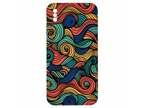 9075 barevne barevne vlny pro iphone xs max