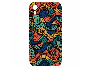9123 barevne barevne vlny pro iphone xr