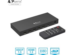 Portta HDMI Switch 4x1