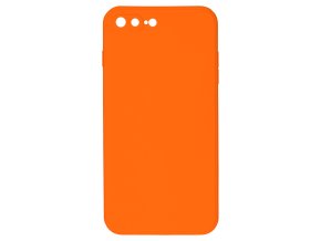 15165 jednobarevny kryt oranzovy na iphone 7p 8p7 8 oranzova
