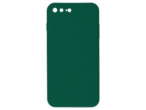 15174 jednobarevny kryt tmave zeleny na iphone 7p 8p7 8 tmavezelena