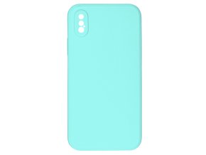 15213 jednobarevny kryt svetle modry na iphone x xsx xs svetlemodra