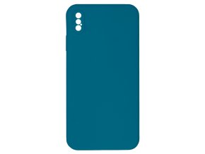 15249 jednobarevny kryt modry na iphone xs maxxs max modra