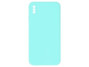 15264 jednobarevny kryt svetle modry na iphone xs maxxs max svetlemodra