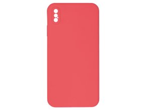 15276 jednobarevny kryt jahodovy na iphone xs maxxs max jahodova