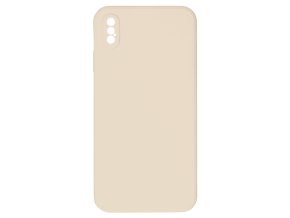 15285 jednobarevny kryt slonova kost na iphone xs maxxs max slonovakost