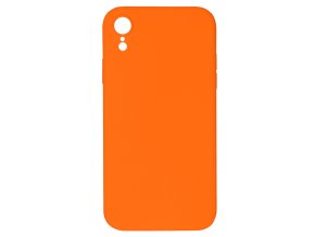 15306 jednobarevny kryt oranzovy na iphone xrxr oranzova