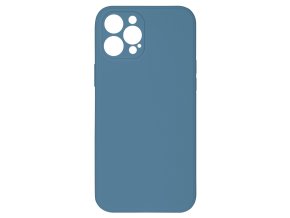 15636 jednobarevny kryt modro sedy na iphone 12 pro max12pro max modroseda