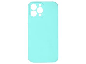 15813 jednobarevny kryt svetle modry na iphone 13 pro max13pro max svetlemodra