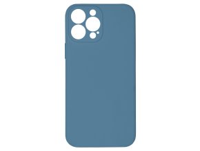 15816 jednobarevny kryt modro sedy na iphone 13 pro max13pro max modroseda