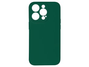 15912 jednobarevny kryt tmave zelena na iphone 14 pro14pro tmavezelena