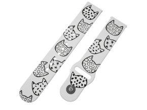 17322 3 kocici hlavy reminek 20 mm0003 f78 wht a