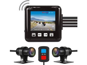 VSYSTO Duální motocyklová DashCam