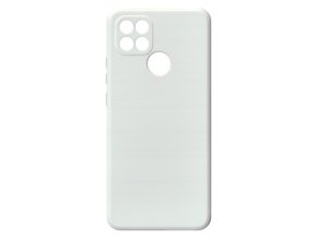 19346 jednobarevny kryt bily na oppo a15oppo a15 white