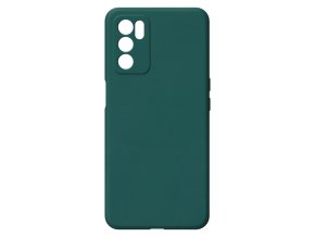 19385 jednobarevny kryt tmave zeleny na oppo a16 a55oppo a16 a55 green