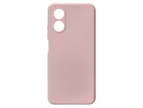 19421 jednobarevny kryt ruzovy na oppo a17oppo a17 pink