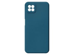 19622 jednobarevny kryt modry na oppo a73 5goppo a73 5g blue