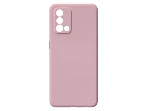 19637 jednobarevny kryt ruzovy na oppo a74 4goppo a74 4g pink