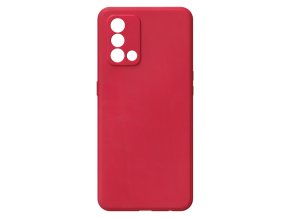 19640 jednobarevny kryt cerveny na oppo a74 4goppo a74 4g red