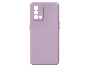19643 jednobarevny kryt fialovy na oppo a74 4goppo a74 4g levander