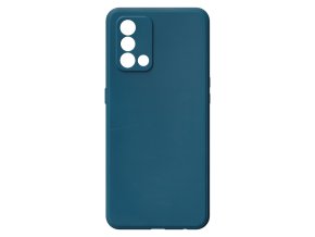 19646 jednobarevny kryt modry na oppo a74 4goppo a74 4g blue