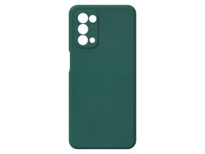 19673 jednobarevny kryt zeleny na oppo a74 5goppo a74 5g green