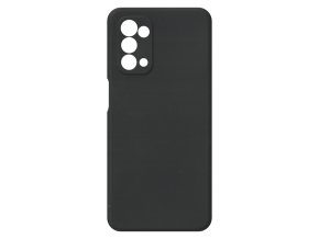 19676 jednobarevny kryt cerny na oppo a74 5goppo a74 5g black